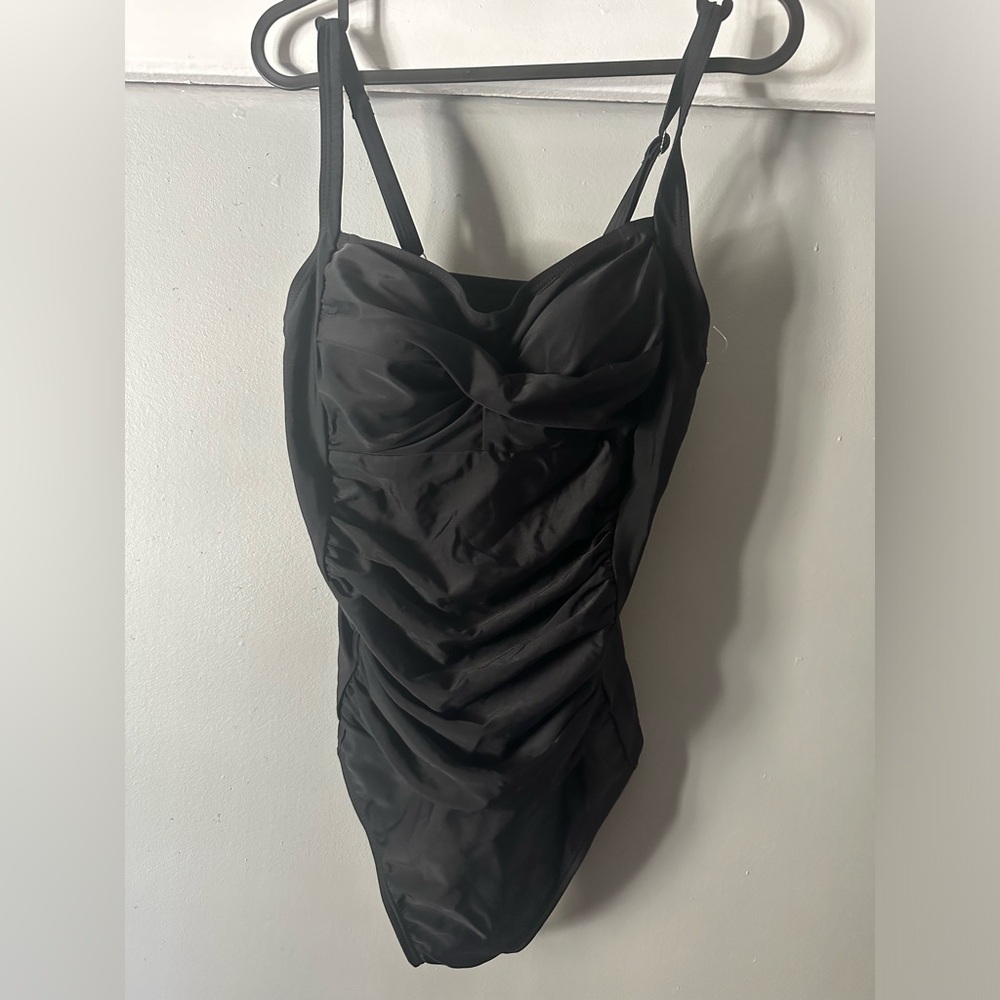 Black One Piece Bathing Suit